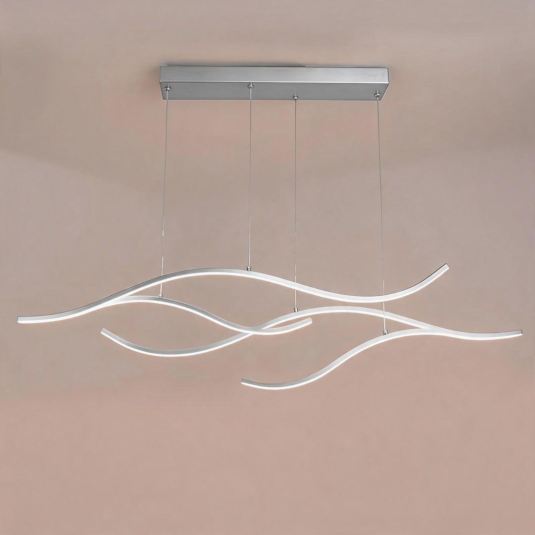 Linear LED Pendant Light for Dining Table