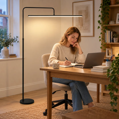 Adjustable LED Floor Lamp with Remote Control