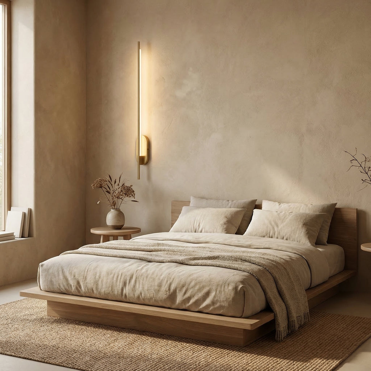 Adjustable Linear LED Wall Light with Oval Base — product view 2