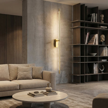 Adjustable Linear LED Wall Light with Oval Base — product view 3