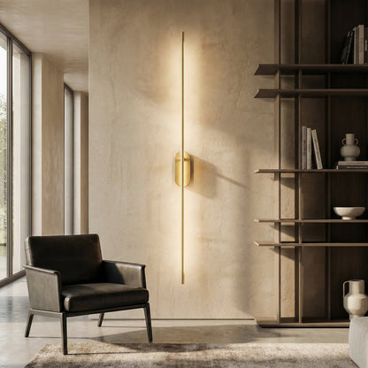 Adjustable Linear LED Wall Light with Oval Base — product view 4