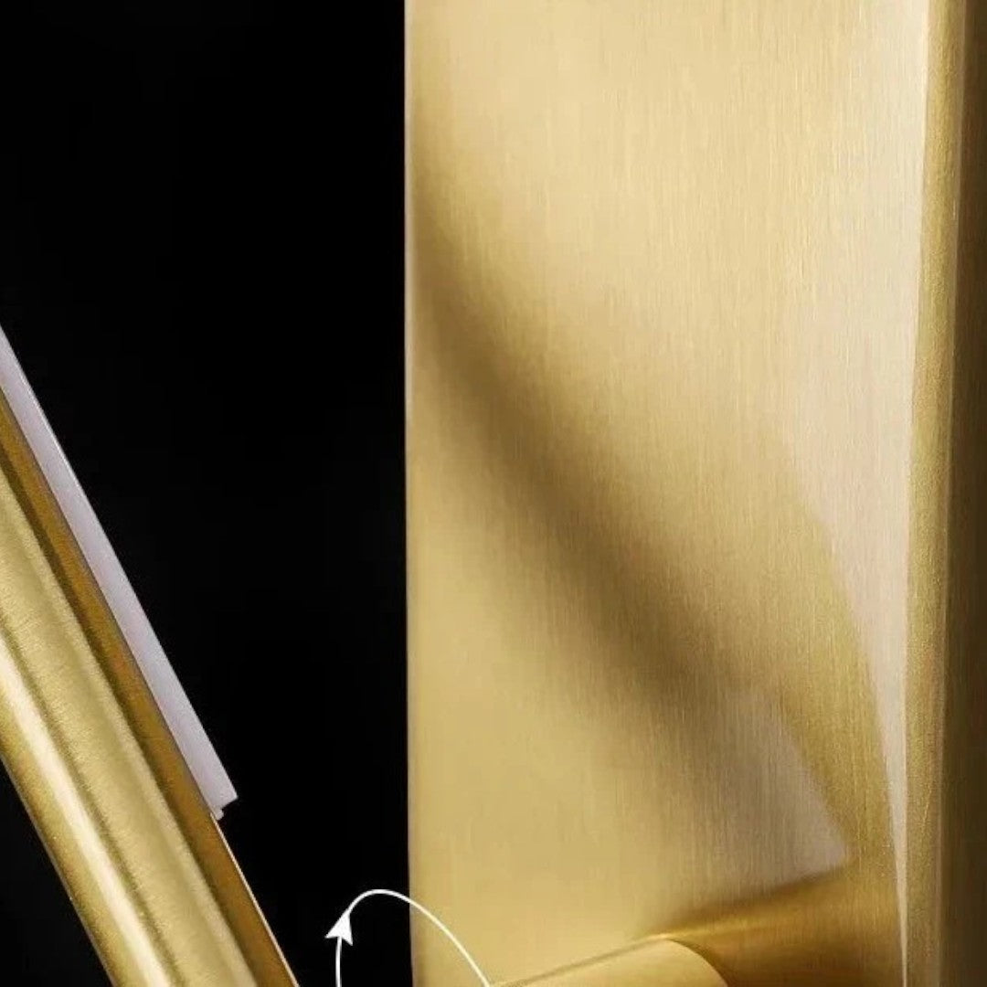 Adjustable Linear LED Wall Light with Oval Base — product view 8