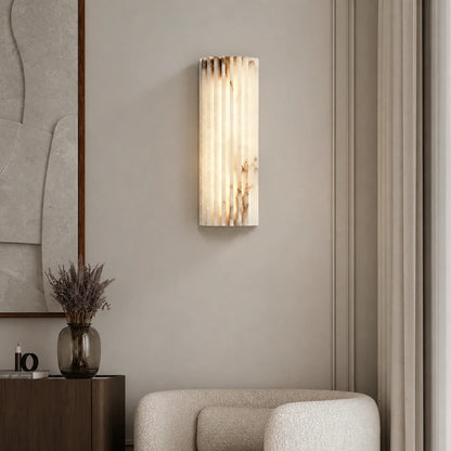 Natural Marble LED Wall Sconce