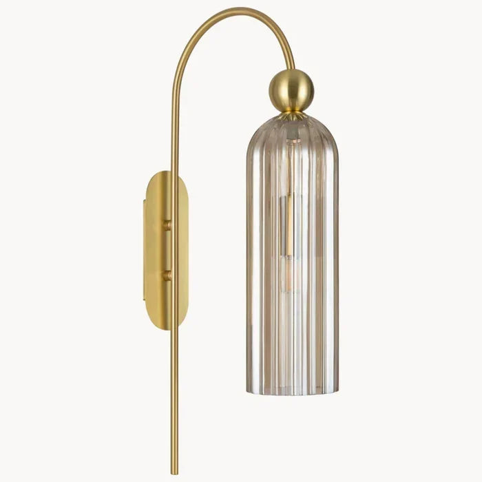 Arched Wall Sconce with Cylinder Shade — product view 39