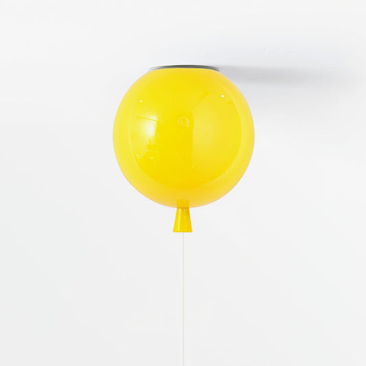 Balloon-Shaped Acrylic Flush Mount Ceiling Light