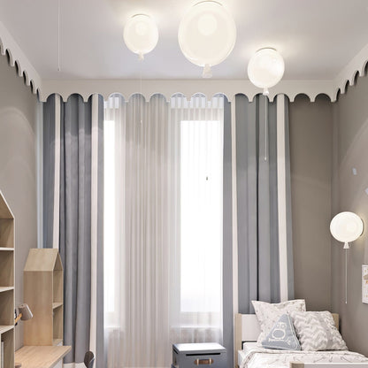 Balloon-Shaped Acrylic Flush Mount Ceiling Light