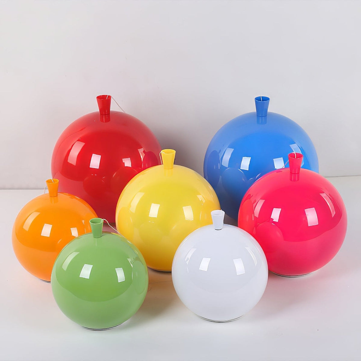 Balloon-Shaped Acrylic Flush Mount Ceiling Light