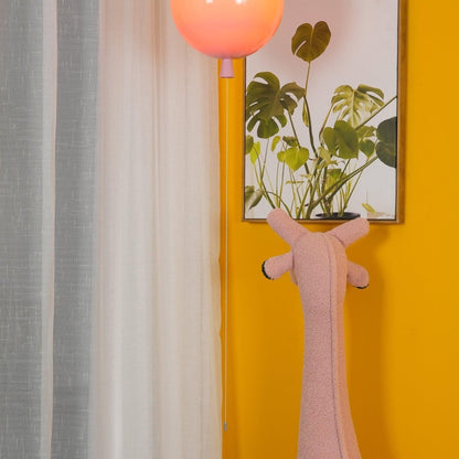 Balloon-Shaped Acrylic Flush Mount Ceiling Light