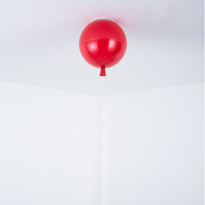 Balloon-Shaped Acrylic Flush Mount Ceiling Light