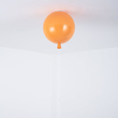 Balloon-Shaped Acrylic Flush Mount Ceiling Light