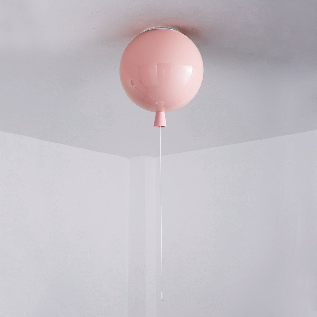 Balloon-Shaped Acrylic Flush Mount Ceiling Light