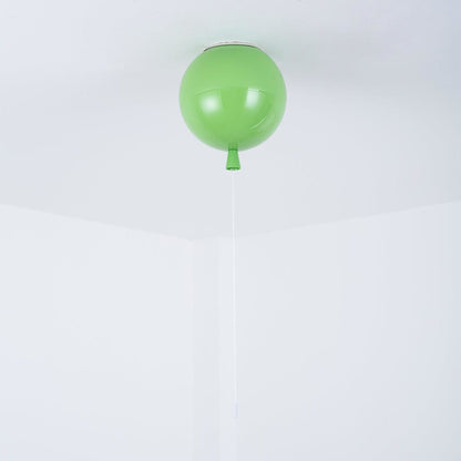 Balloon-Shaped Acrylic Flush Mount Ceiling Light