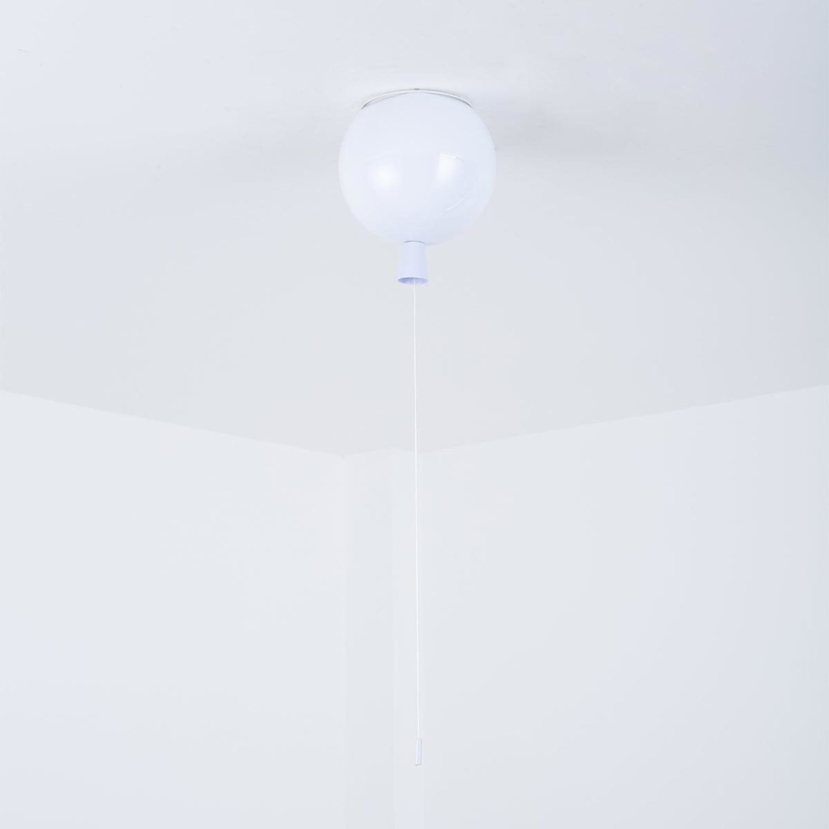 Balloon-Shaped Acrylic Flush Mount Ceiling Light