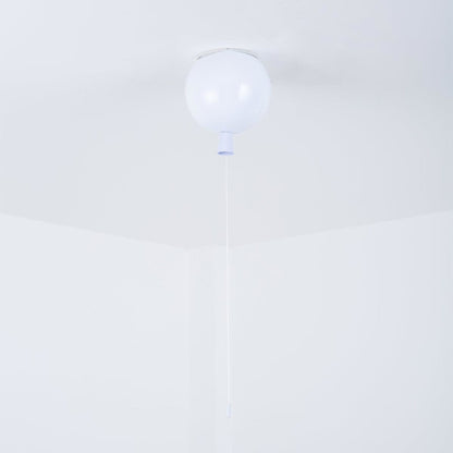 Balloon-Shaped Acrylic Flush Mount Ceiling Light