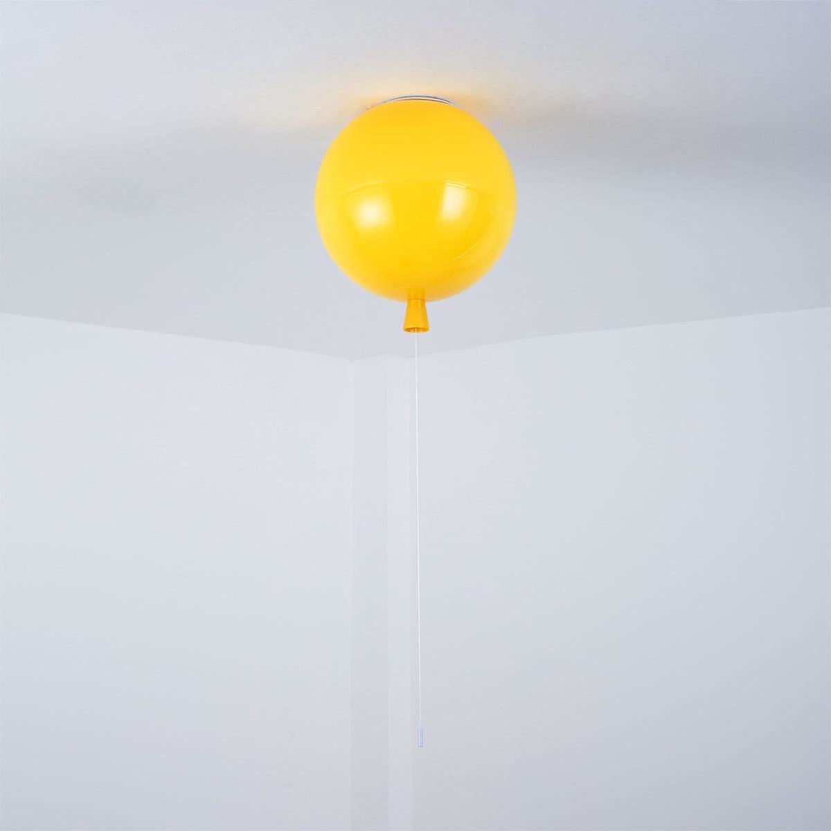 Balloon-Shaped Acrylic Flush Mount Ceiling Light