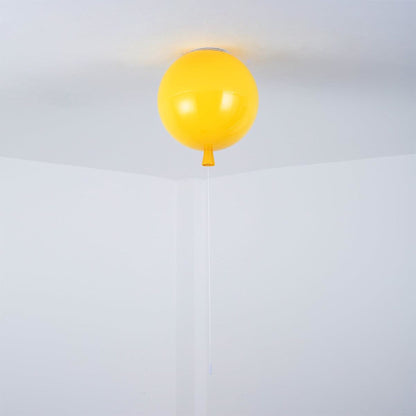 Balloon-Shaped Acrylic Flush Mount Ceiling Light