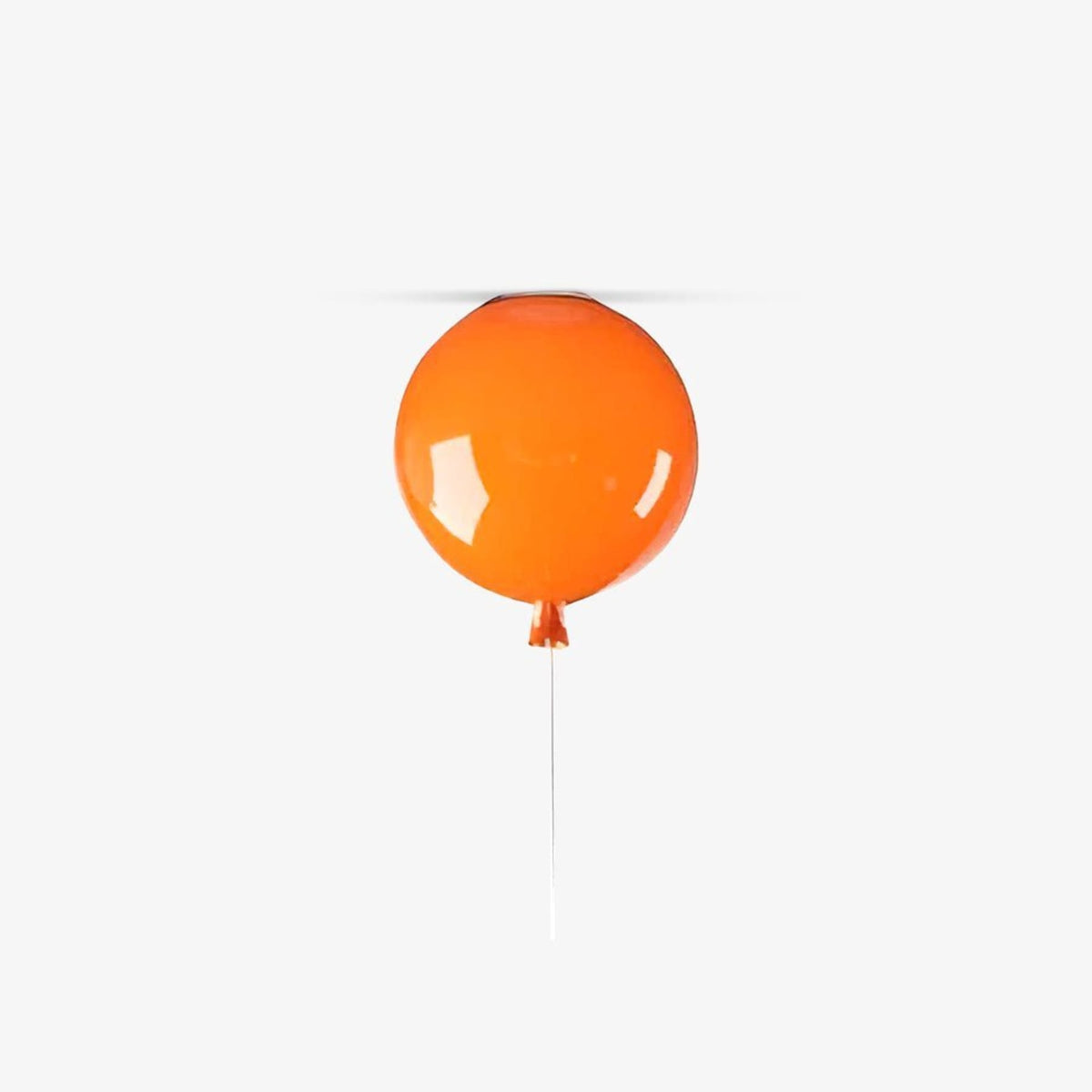 Balloon-Shaped Acrylic Flush Mount Ceiling Light