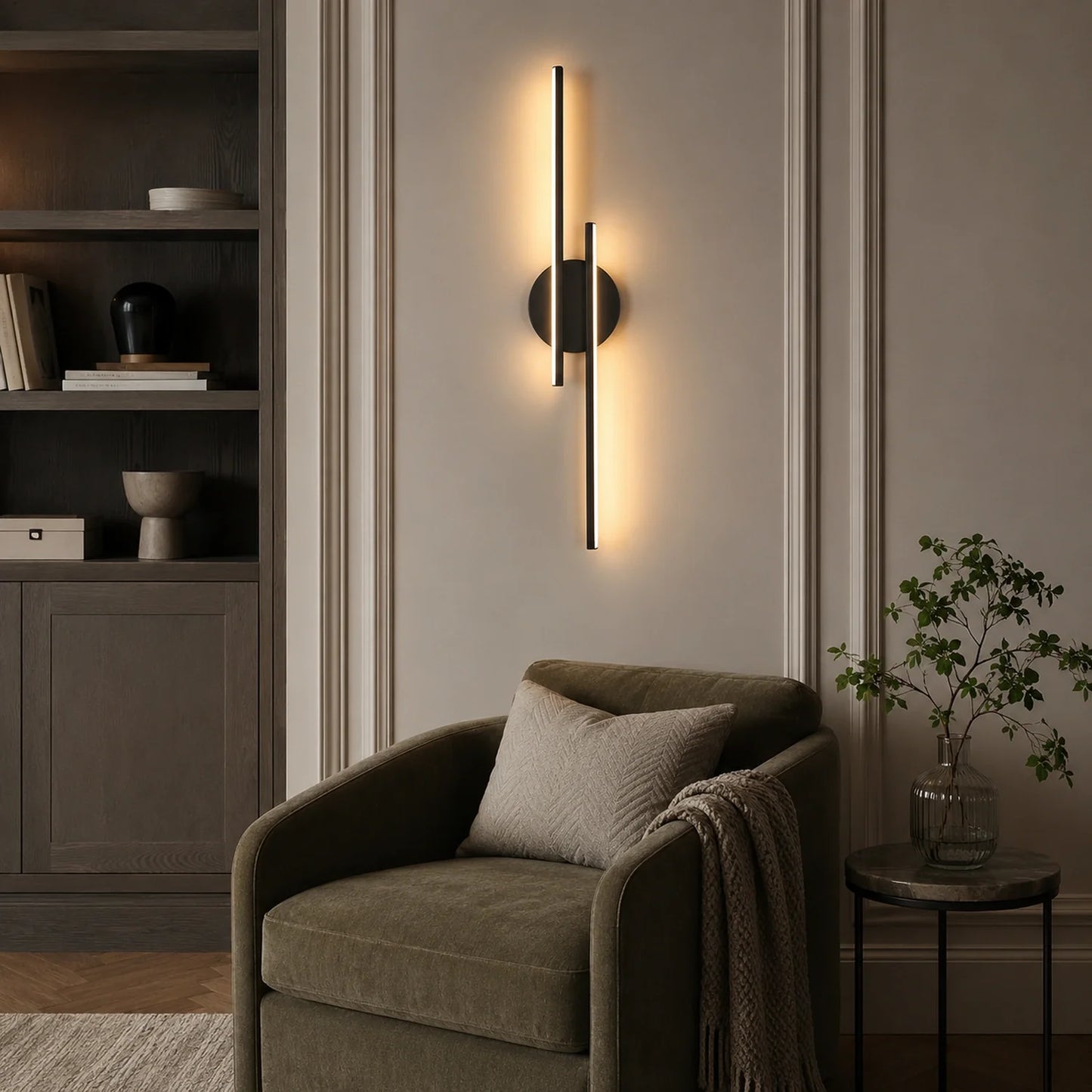 Modern LED Wall Light with Adjustable Orientation