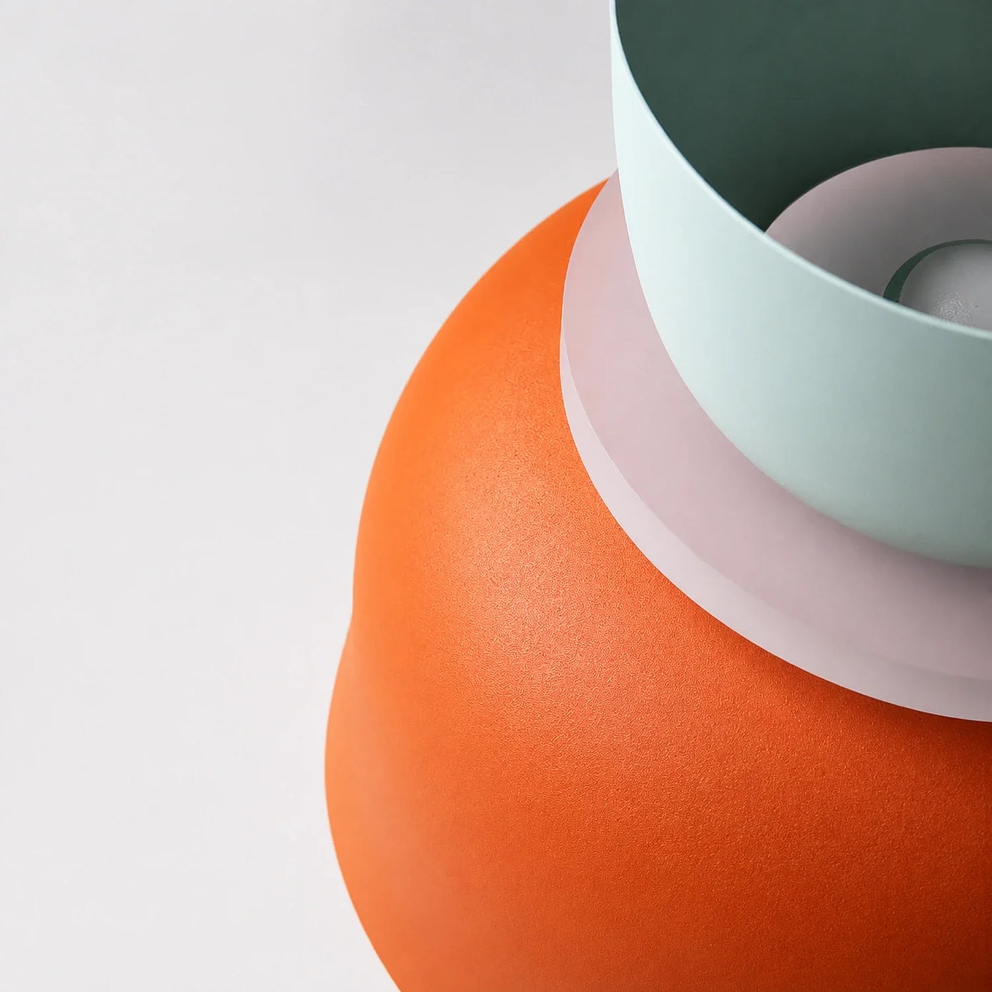 Modern Macaron Pendant Light with Iron and Acrylic Shade