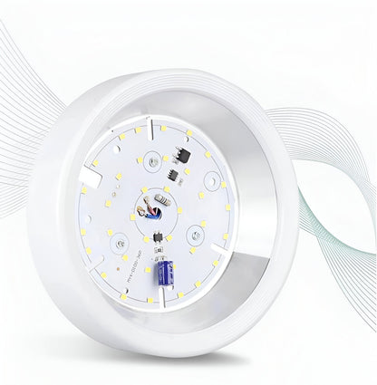 Compact Iron LED Flush Mount Ceiling Light