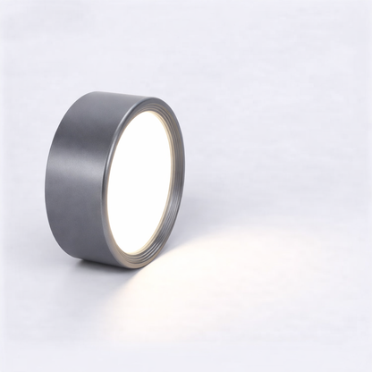 Compact Iron LED Flush Mount Ceiling Light