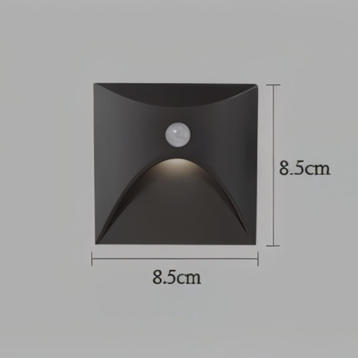 Compact Metal Step Light with Motion Sensor Option — product view 5