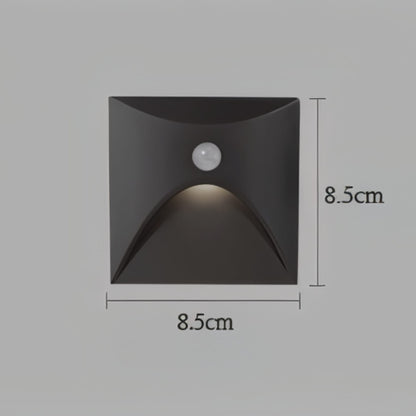 Compact Metal Step Light with Motion Sensor Option — product view 5