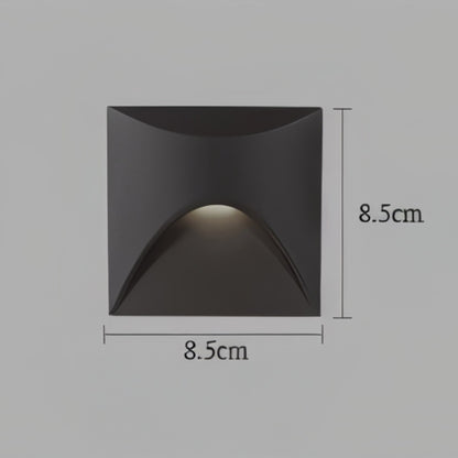 Compact Metal Step Light with Motion Sensor Option — product view 6
