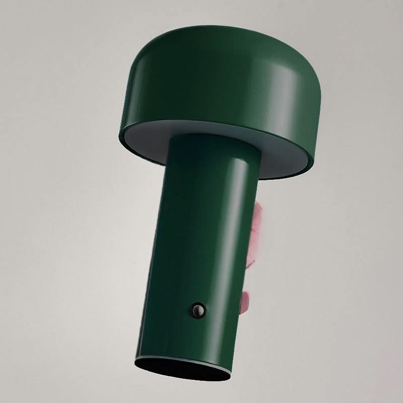 Dark Green mushroom lamp