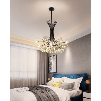 Crystal Flower Bouquet Chandelier