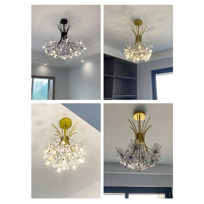 Crystal Flower Bouquet Chandelier