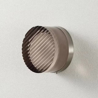 Dimmable modern glass wall sconce product view