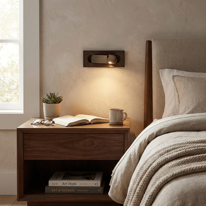 Foldaway Aluminium Reading Wall Light — product view 2