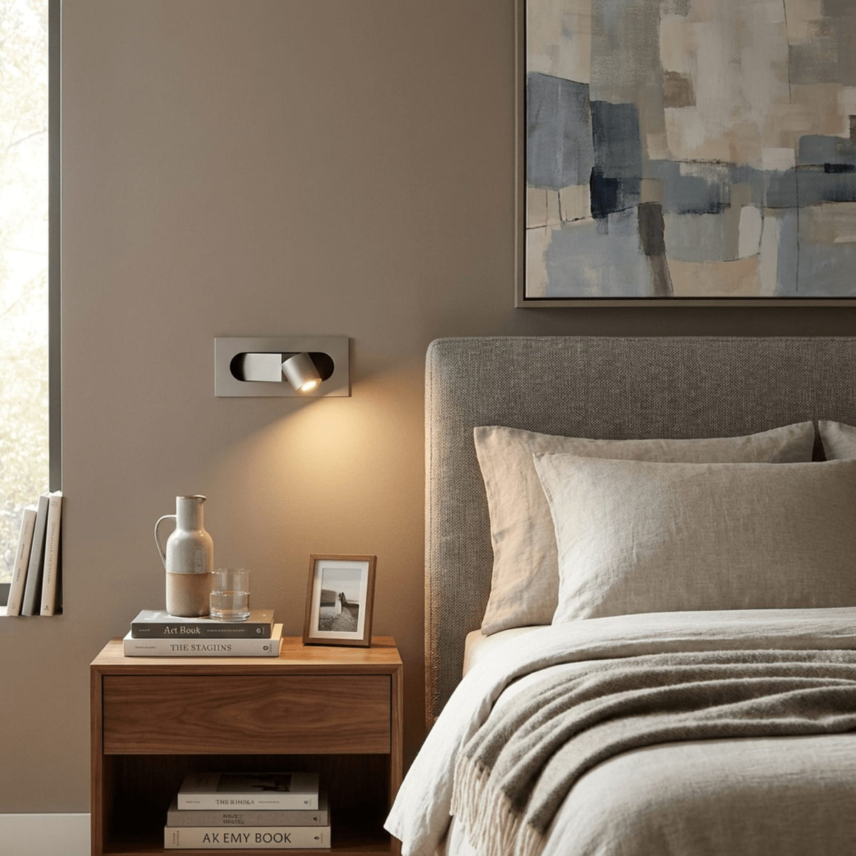 Foldaway Aluminium Reading Wall Light — product view 4