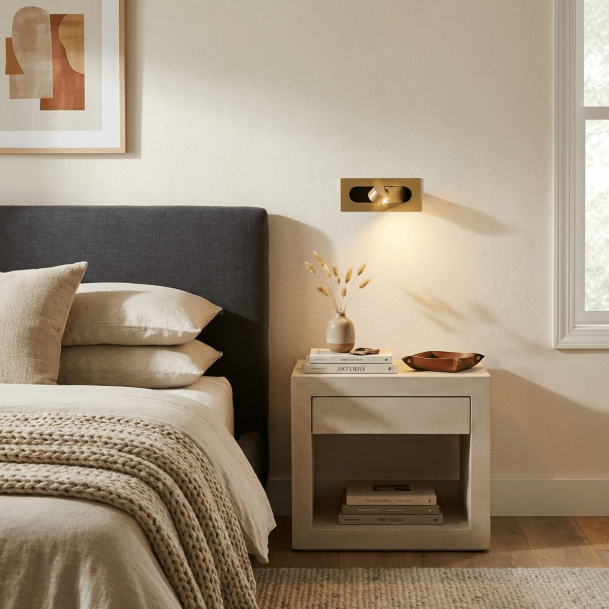 Foldaway Aluminium Reading Wall Light — product view 6