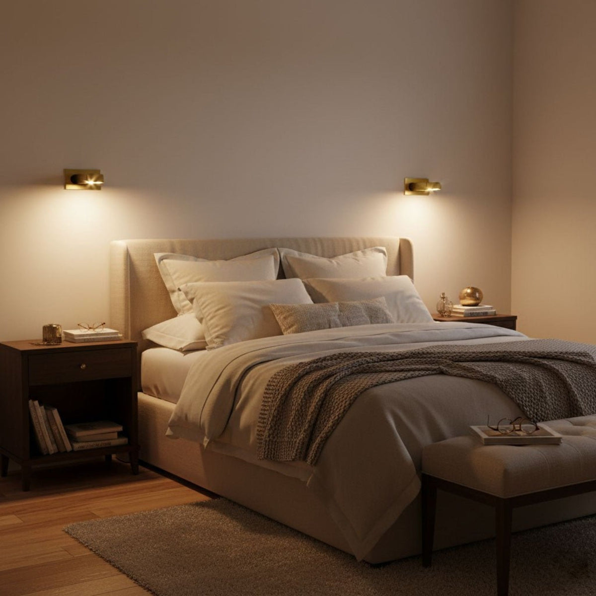 Foldaway Aluminium Reading Wall Light — product view 9