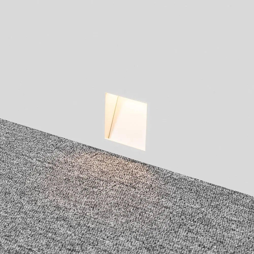 Frameless Recessed LED Step Light with Sensor Option — product view 3