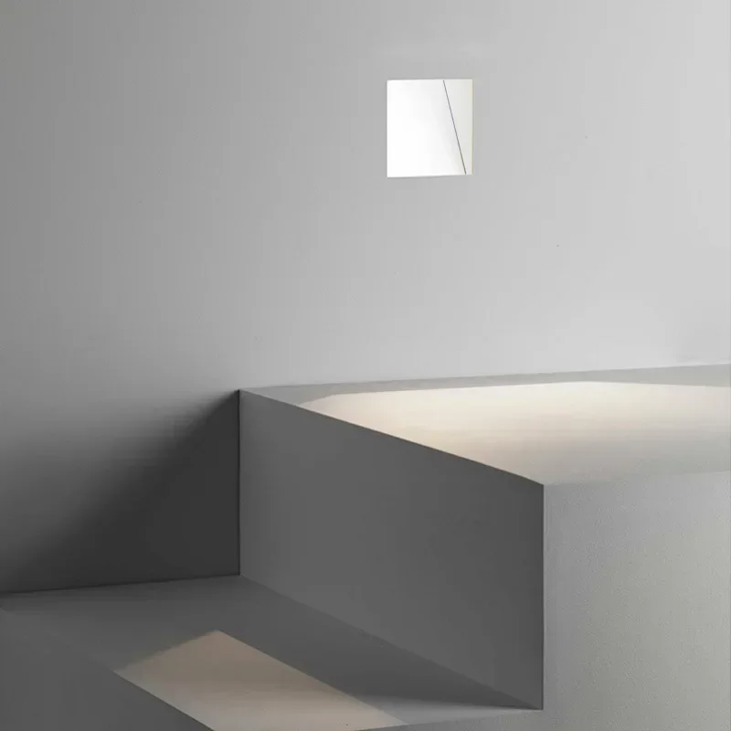 Frameless Recessed LED Step Light with Sensor Option — product view 10