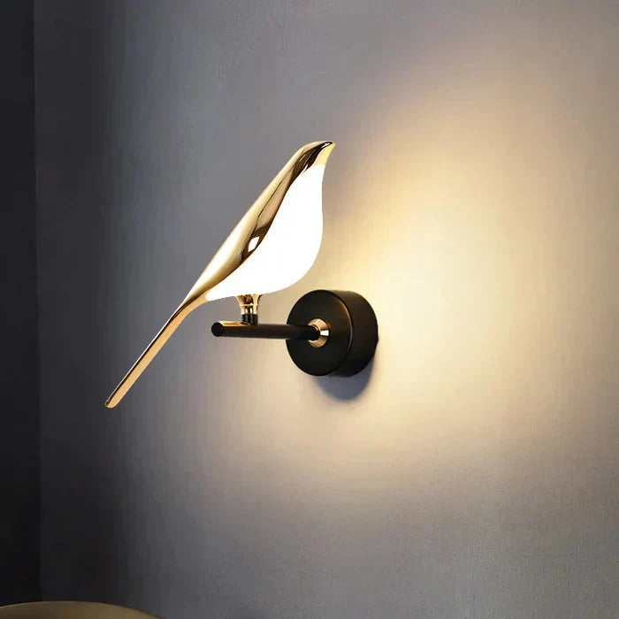 Gold Bird LED Wall Light