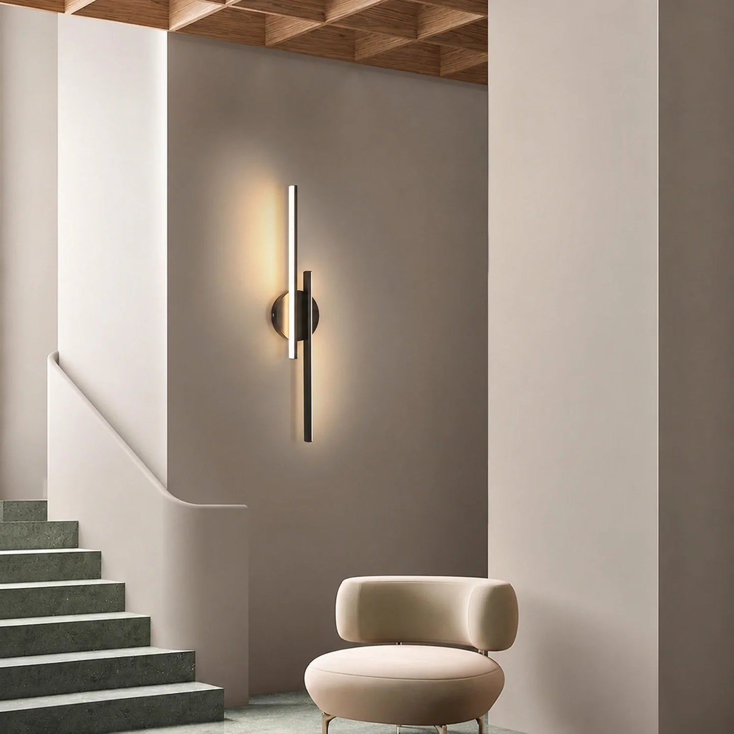 Modern LED Wall Light with Adjustable Orientation