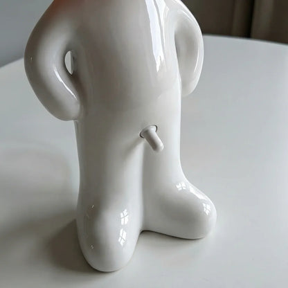 Close-up of Larry character lamp switch