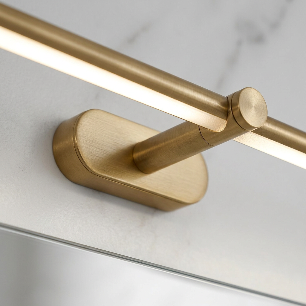 Wall-mounted LED bathroom mirror light bar