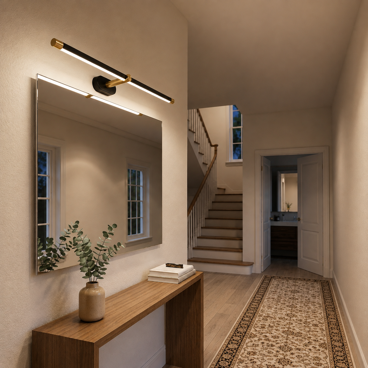 LED bathroom vanity mirror light bar