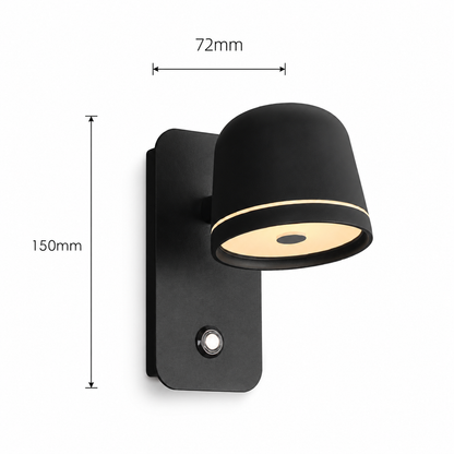 LED bedside wall light for bedroom