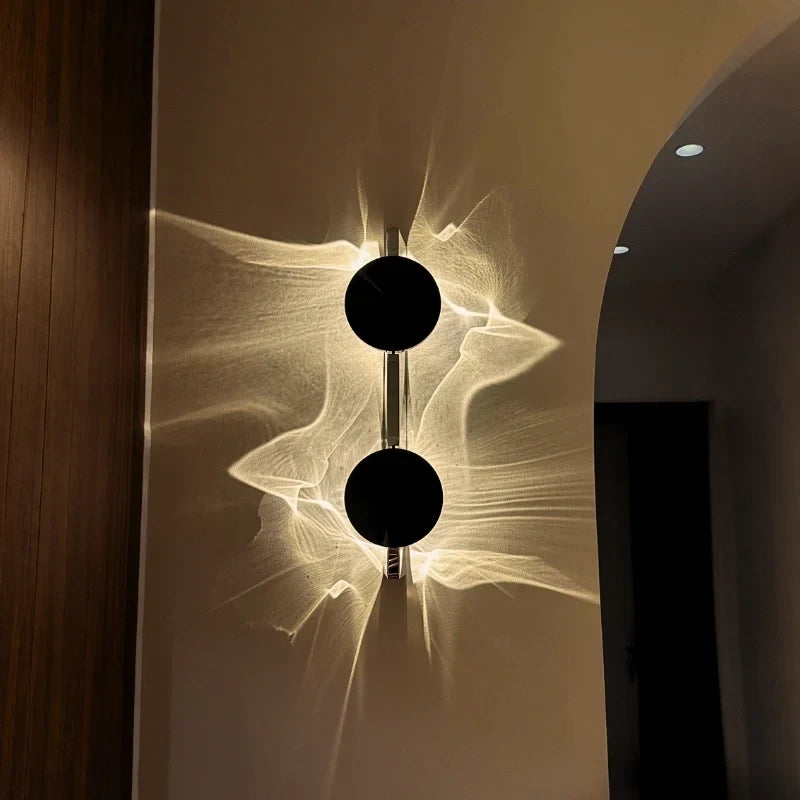 LED Wall Light with Water Ripple Effect