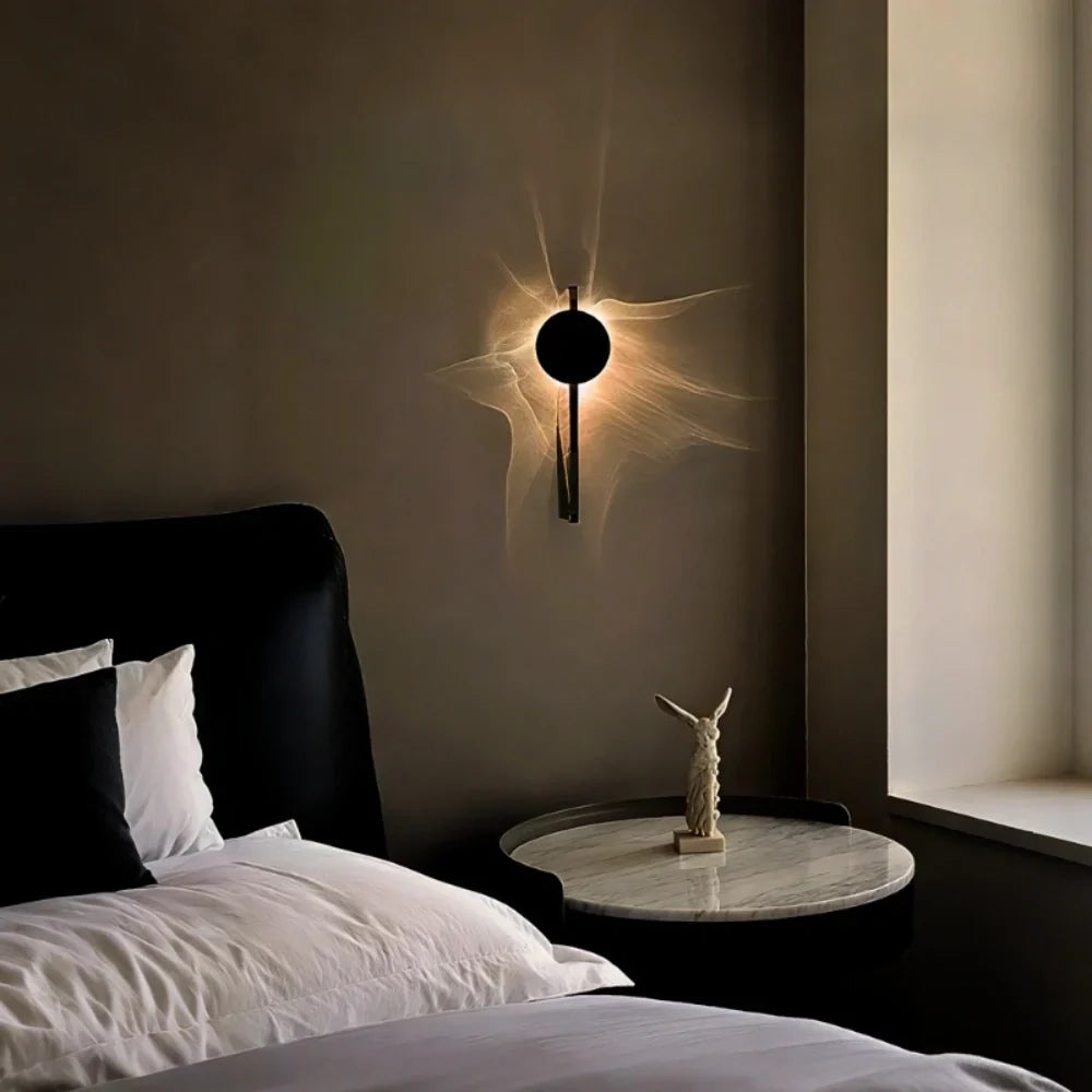 LED Wall Light with Water Ripple Effect