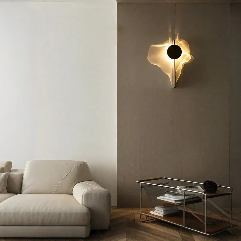 LED Wall Light with Water Ripple Effect