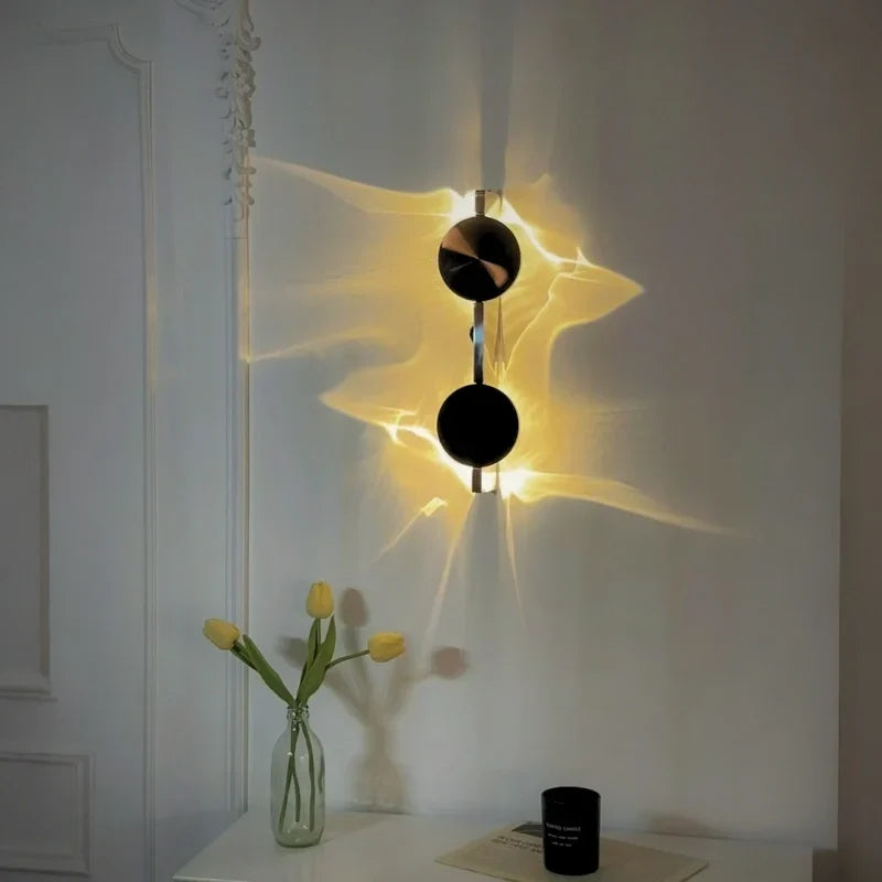 LED Wall Light with Water Ripple Effect