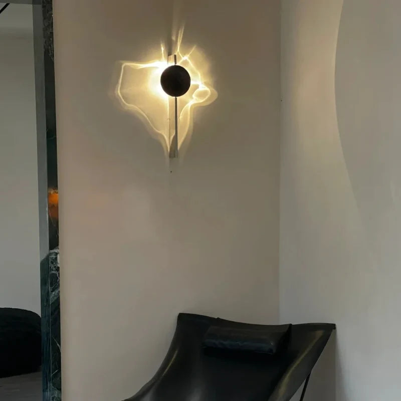 LED Wall Light with Water Ripple Effect