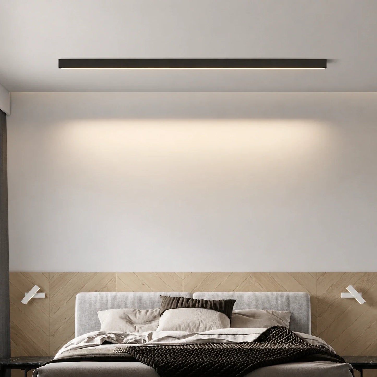 Minimalist Linear LED Ceiling Light